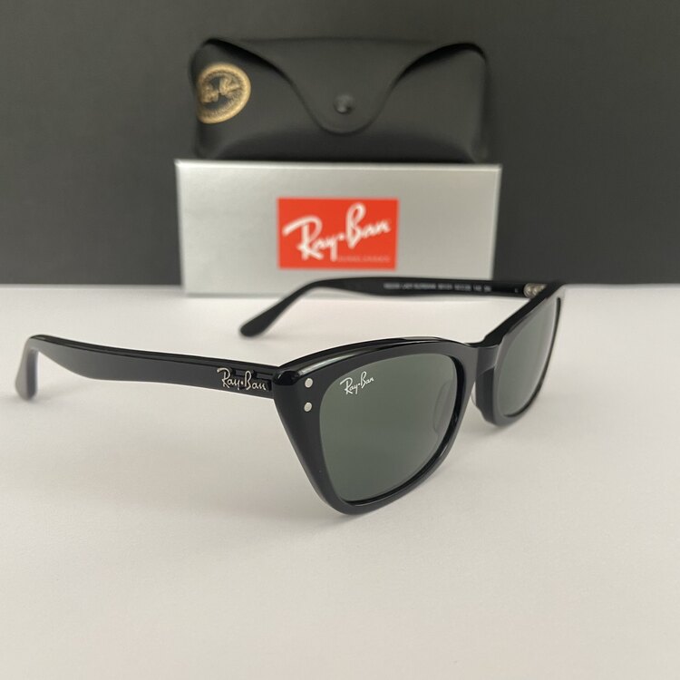 RayBan 2299 901/31 BURBANK CAT EYES BLACK