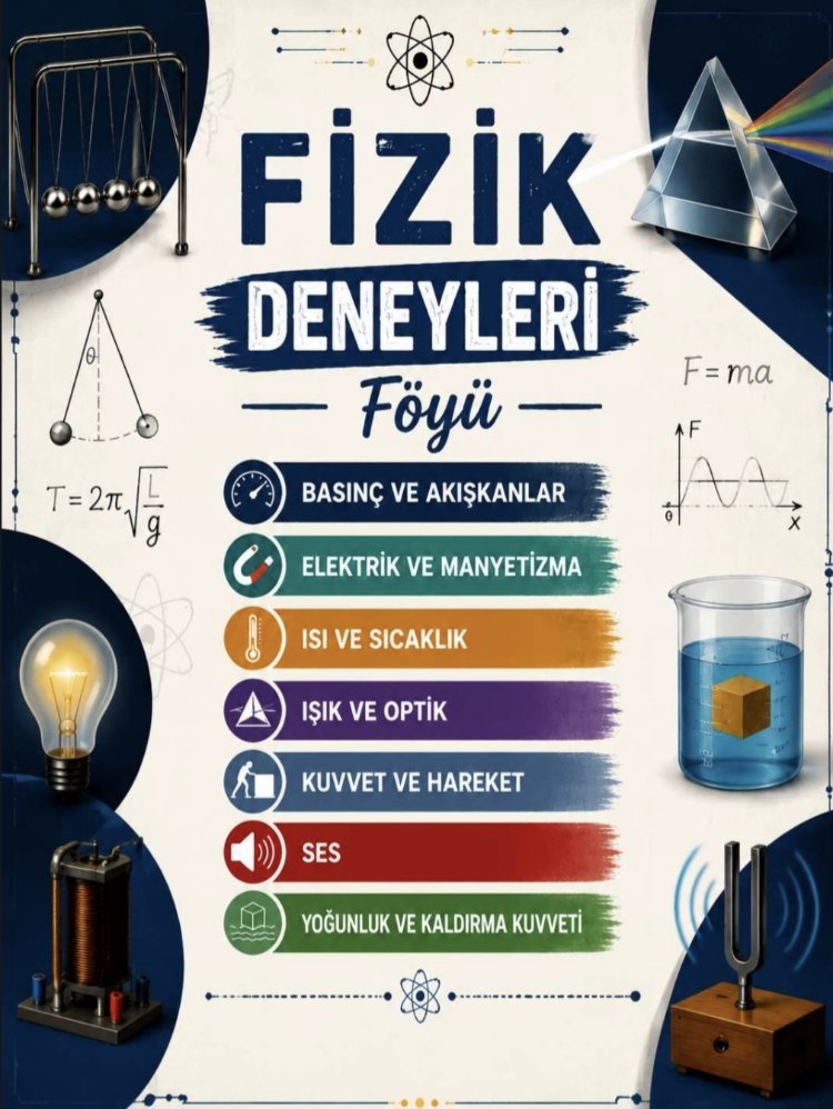FİZİK DENEYLERİ FÖYÜ