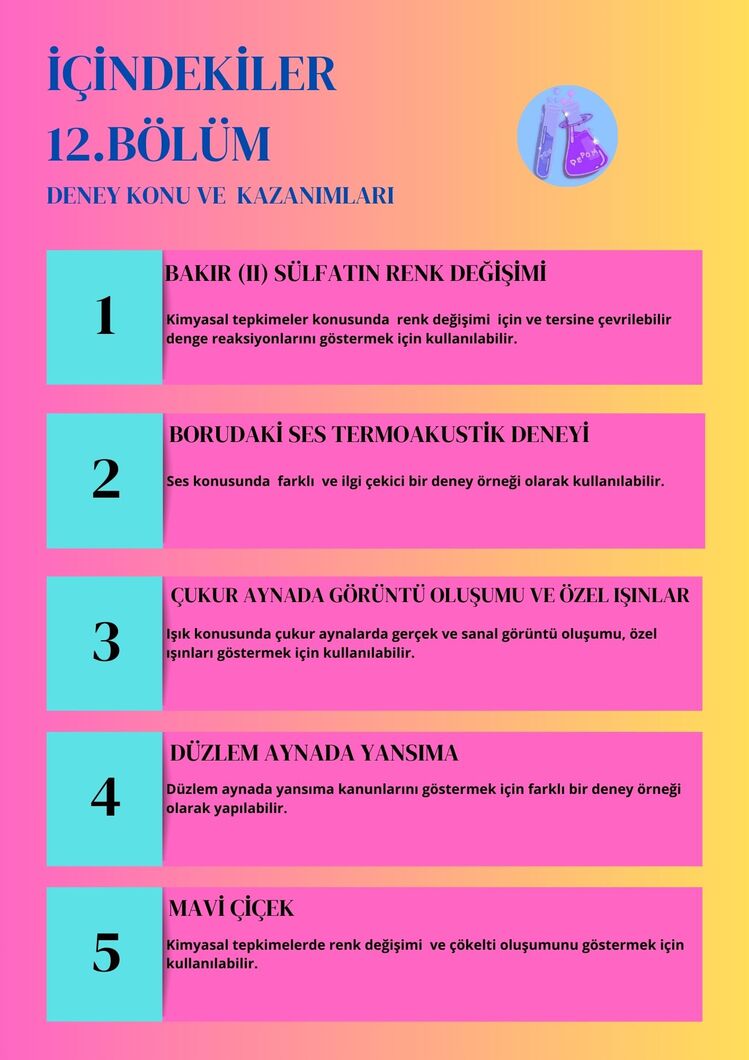 10 DENEY BİR ARADA 12. BÖLÜM