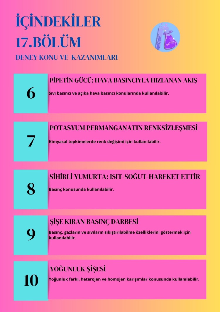 10 DENEY BİR ARADA 17. BÖLÜM