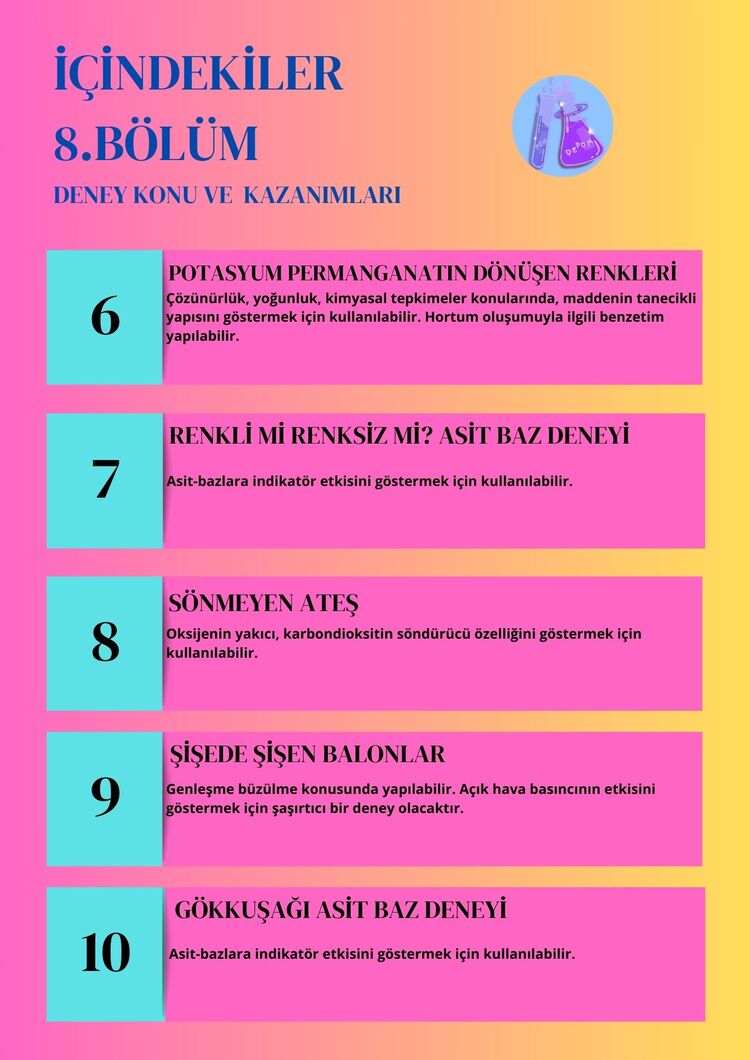 10 DENEY BİR ARADA 8.BÖLÜM