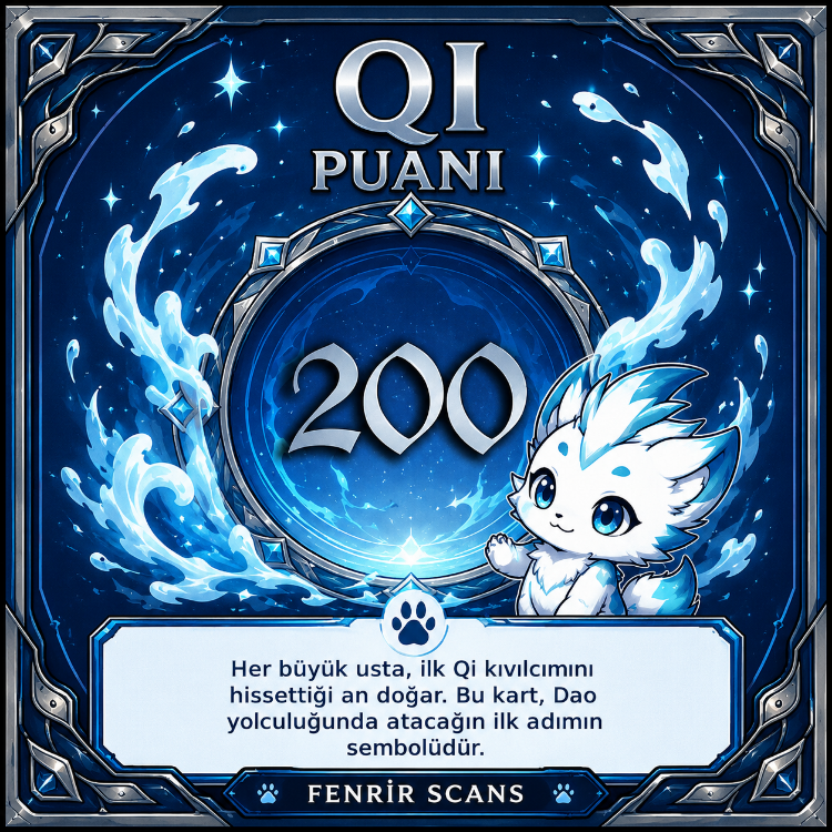 Çırağın İlk Nefesi 200 Qi