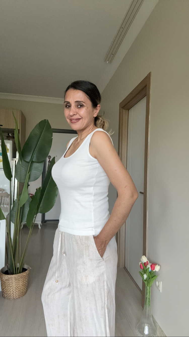 Massimo Dutti Atlet Badi Ekru 