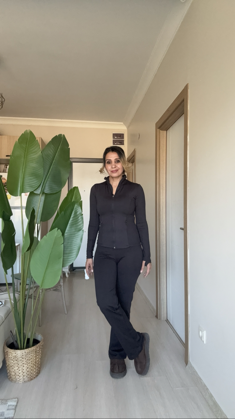 Oysho Yürüyüş Pantolonu Siyah 