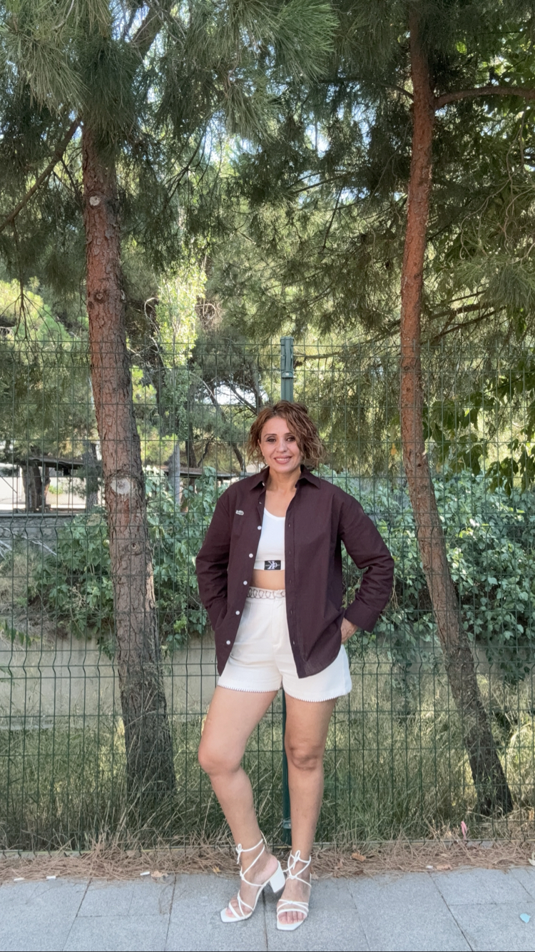 Lacoste Gömlek Acıkahve 