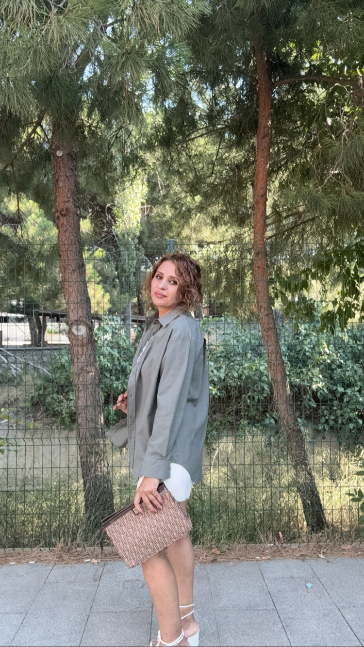 Lacoste Gömlek Haki ( Çağla yeşili) 
