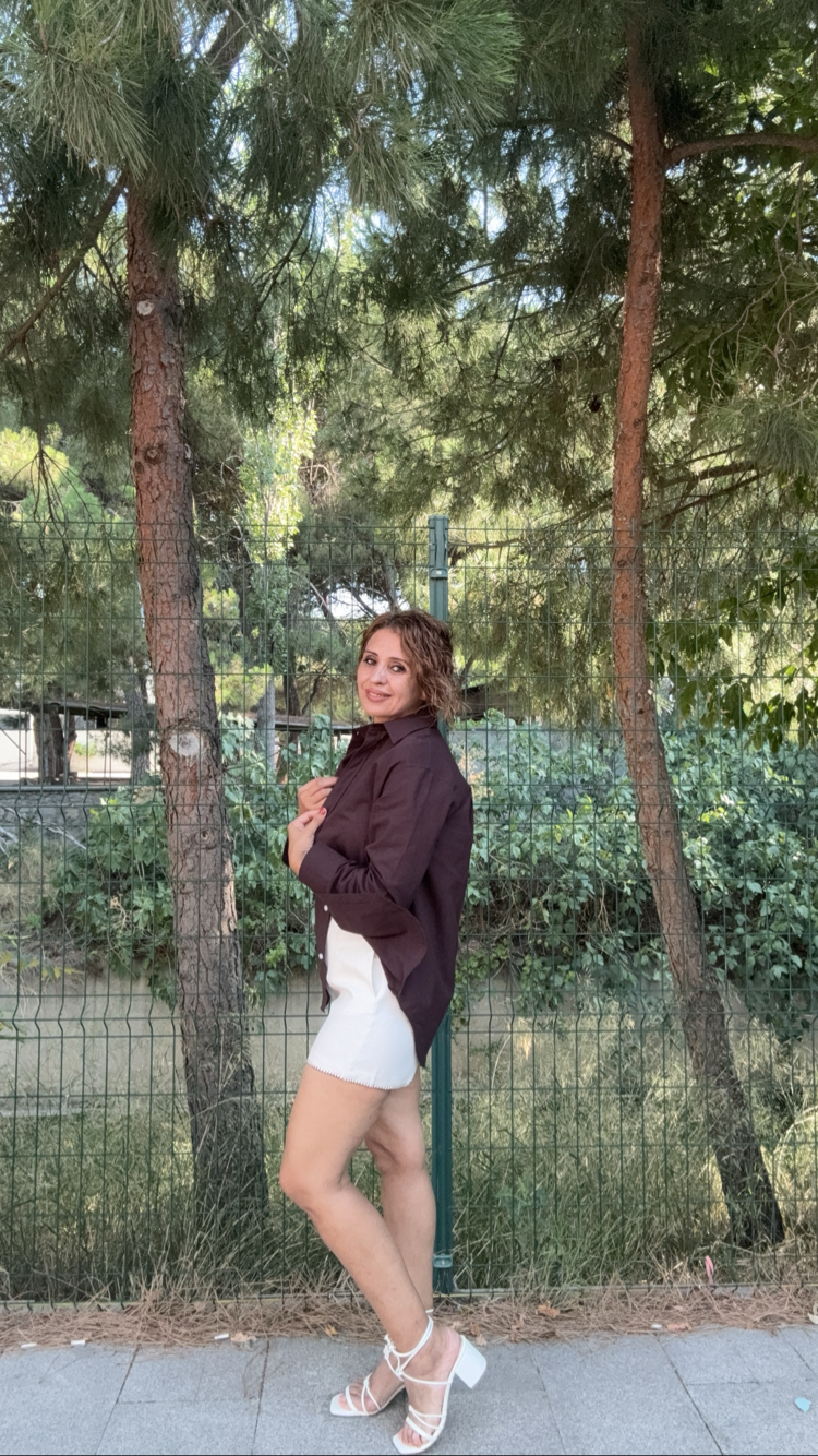 Lacoste Gömlek Acıkahve 