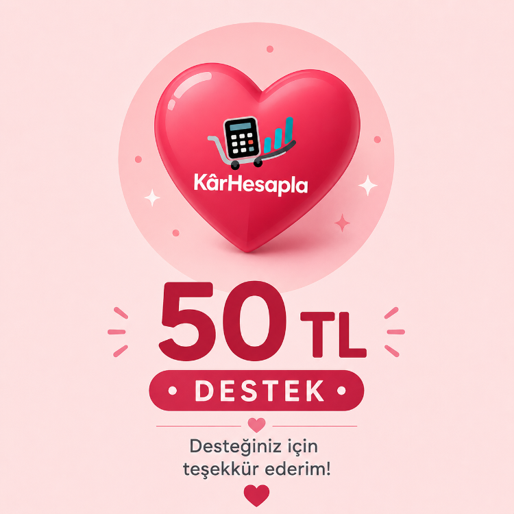 50 TL Destek
