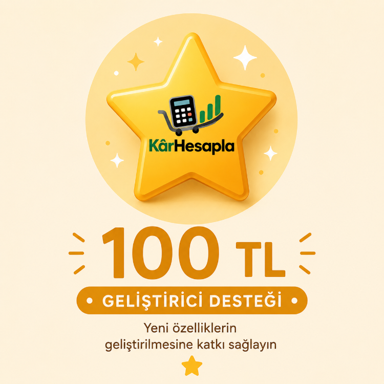 100 TL Geliştirici Desteği