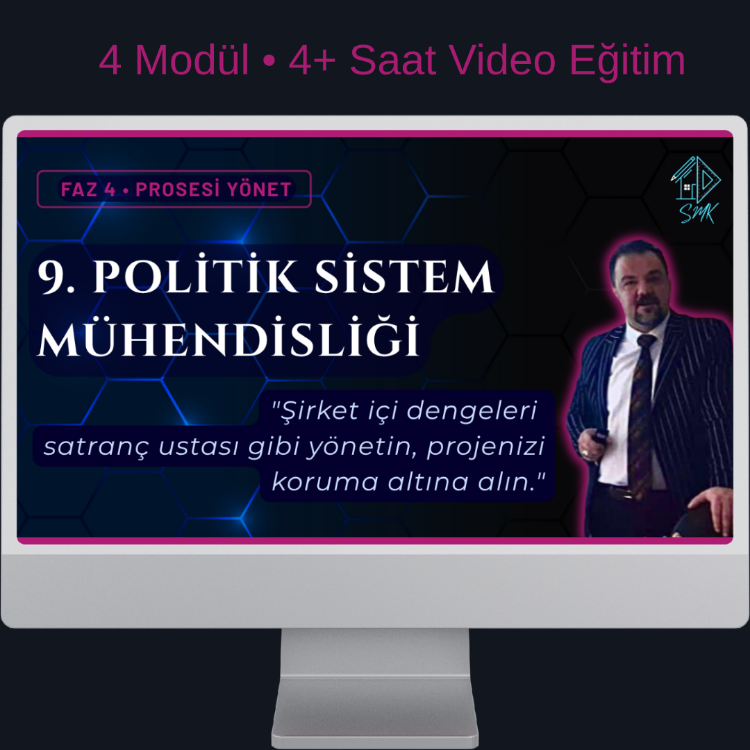 Kurs 09: Politik Sistem Mühendisliği (4 Modül • 4+ Saat)
