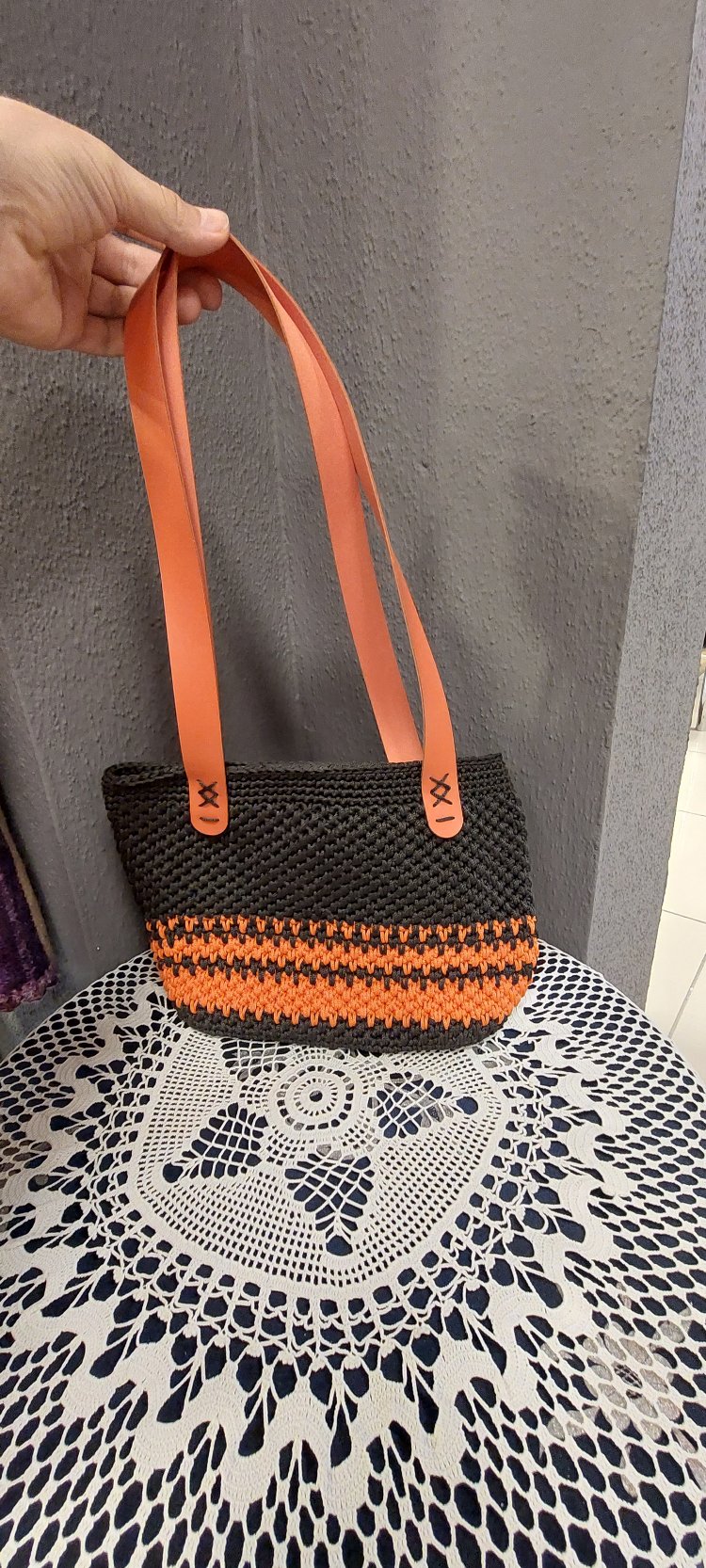 Makrome çanta