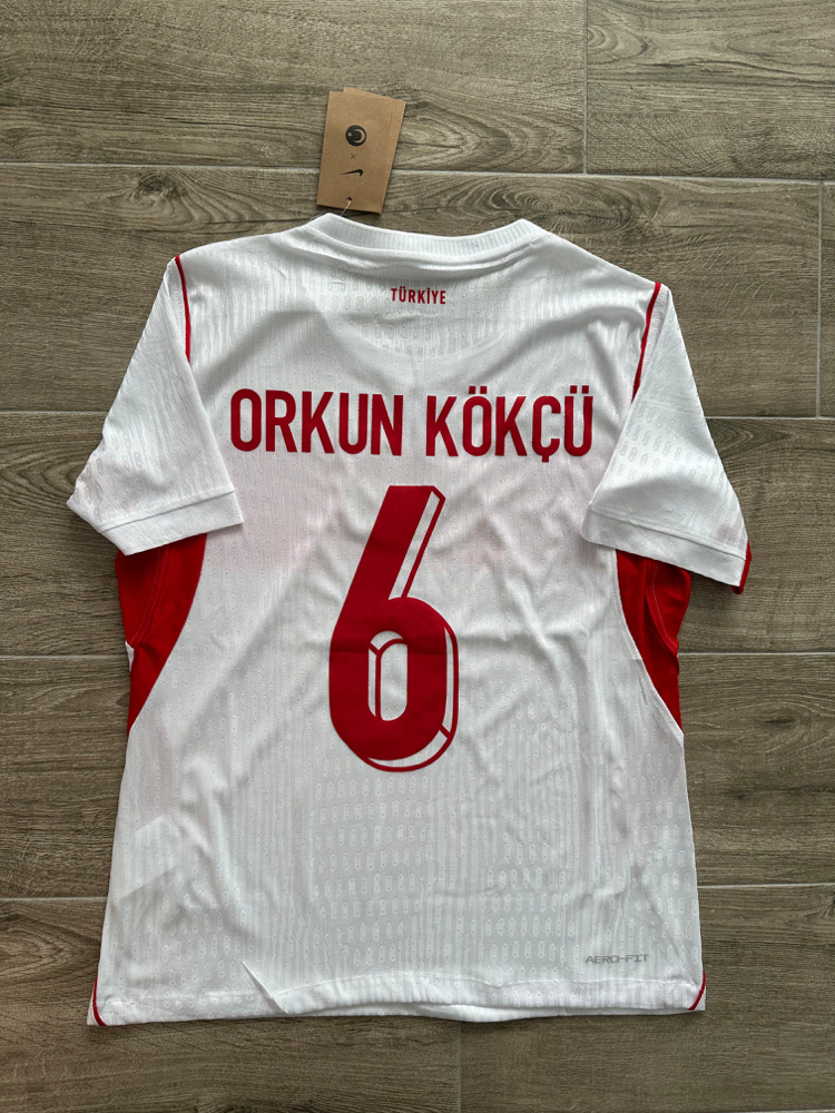Türkiye Milli Takım 2026 Deplasman Profesyonel “Orkun Kökçü” Makedonya Hatıra Forması 