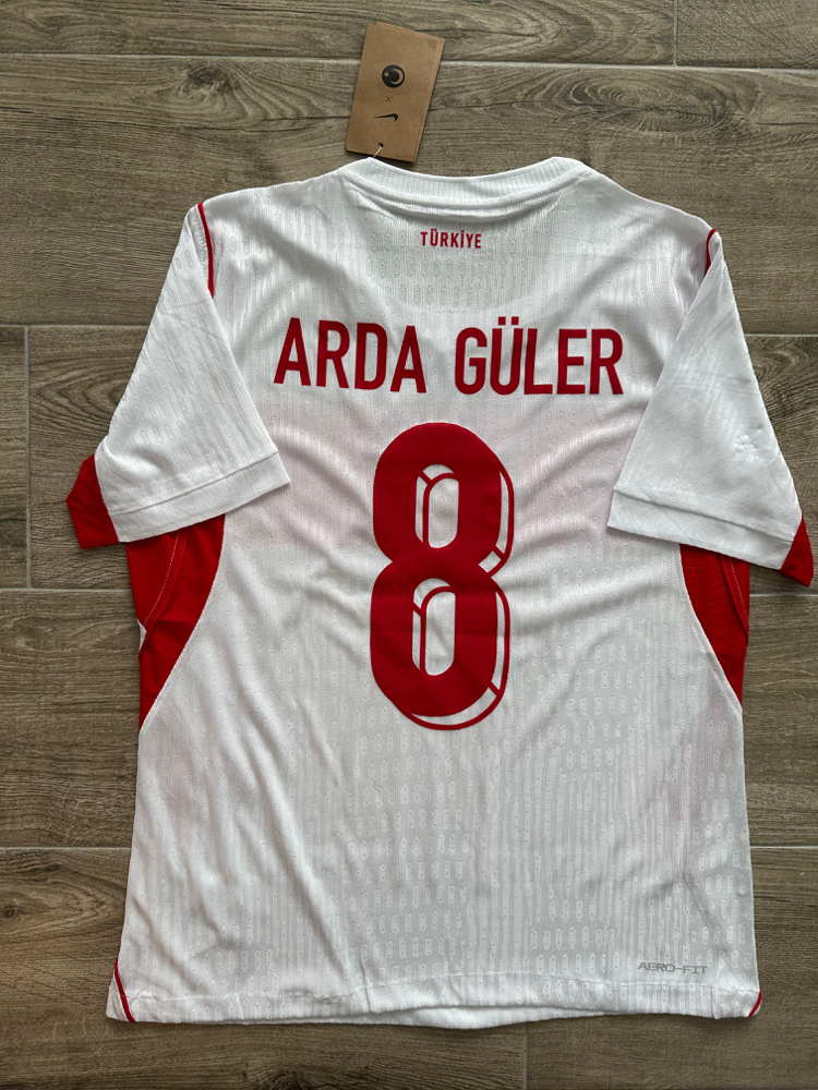 Türkiye Milli Takım 2026 Deplasman Profesyonel “Arda Güler” Makedonya Hatıra Maç Forması 