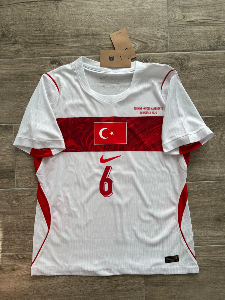 Türkiye Milli Takım 2026 Deplasman Profesyonel “Orkun Kökçü” Makedonya Hatıra Forması 
