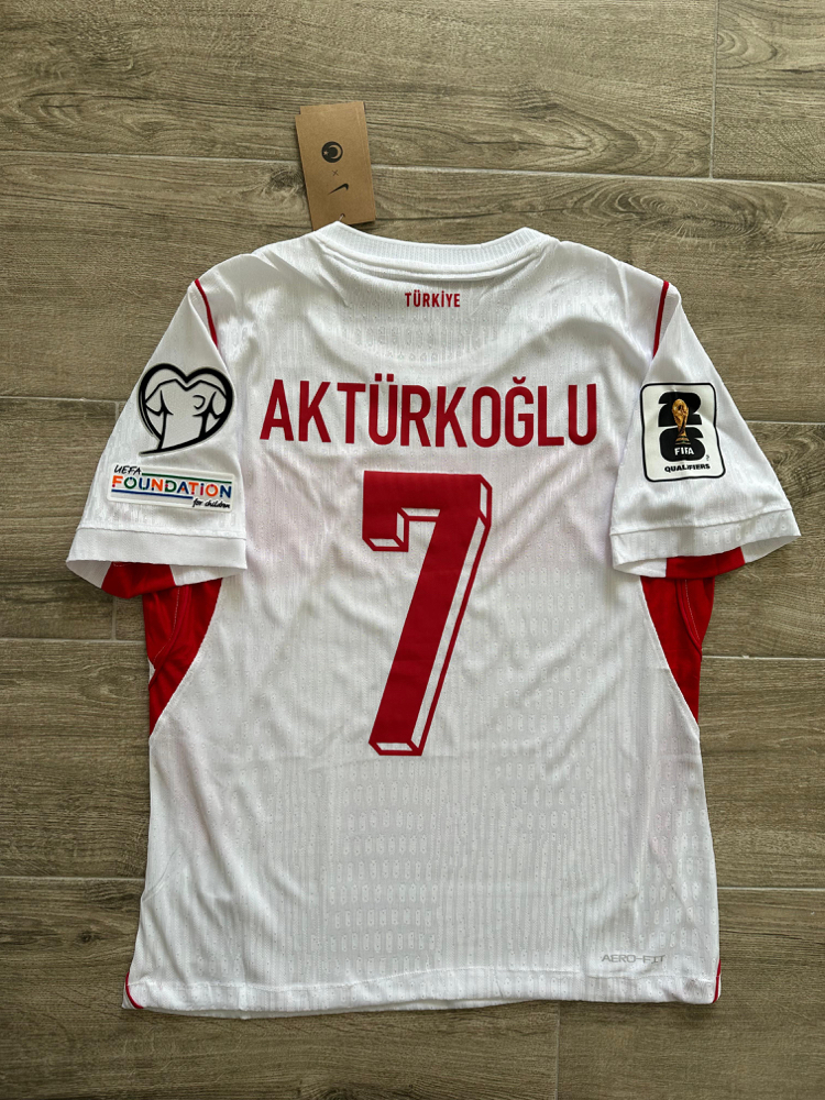 Türkiye Milli Takım 2026 Deplasman Profesyonel “Kerem Aktürkoğlu” Kosova Hatıra Forması 
