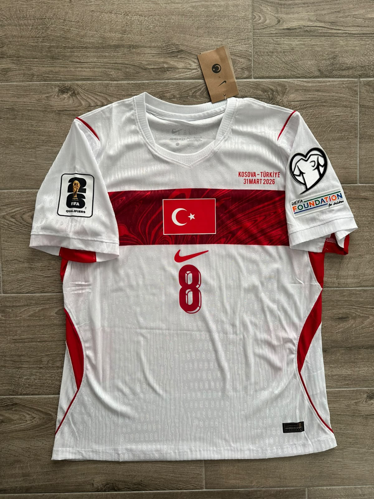 Türkiye Milli Takım 2026 Deplasman Profesyonel “Arda Güler” Kosova Hatıra Forması 
