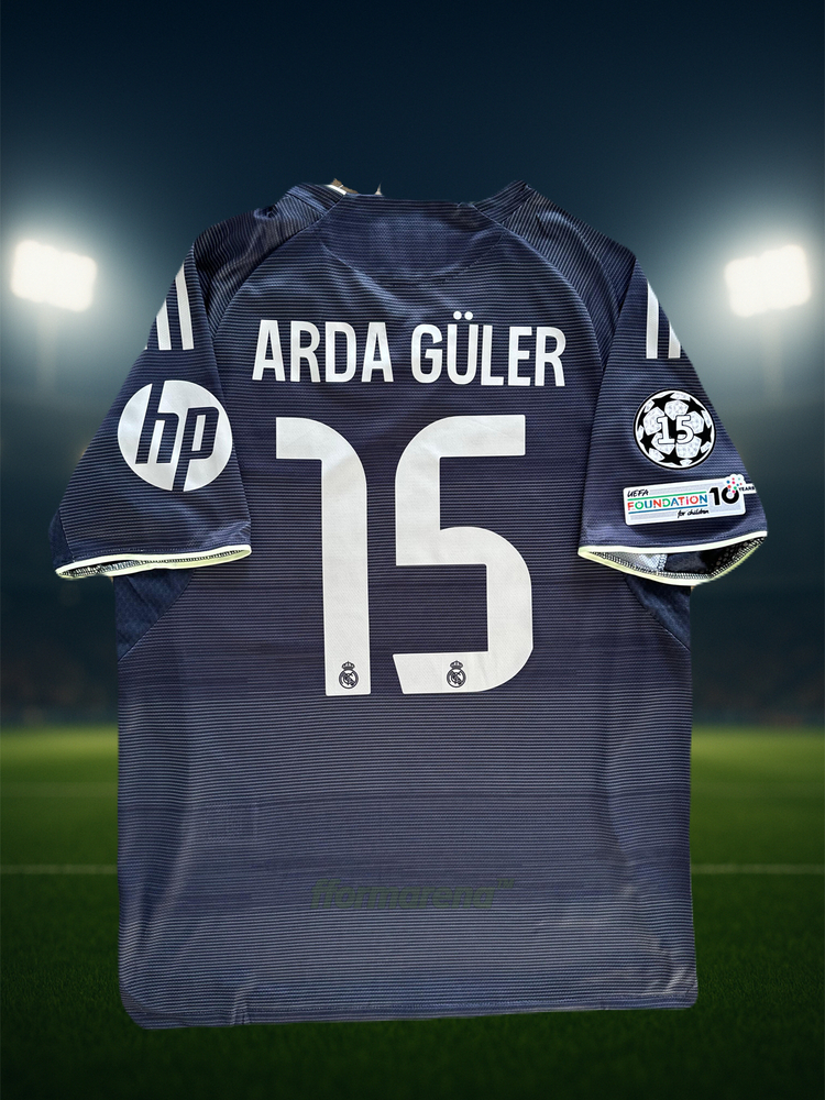 Real Madrid 2025-2026 Şampiyonlar Ligi Deplasman “Arda Güler” Forması