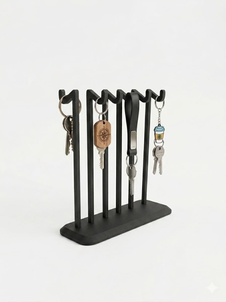 Minimalist 4'lü Çok Amaçlı Aksesuar Standı ve Masaüstü Organizer