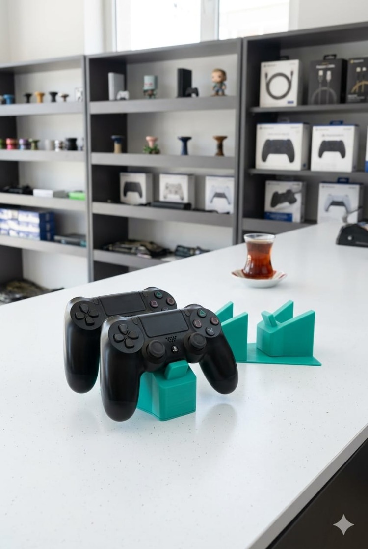 PS4 kumanda standı. İkili kapasitesiyle oyun köşenizin vazgeçilmezi olacak.