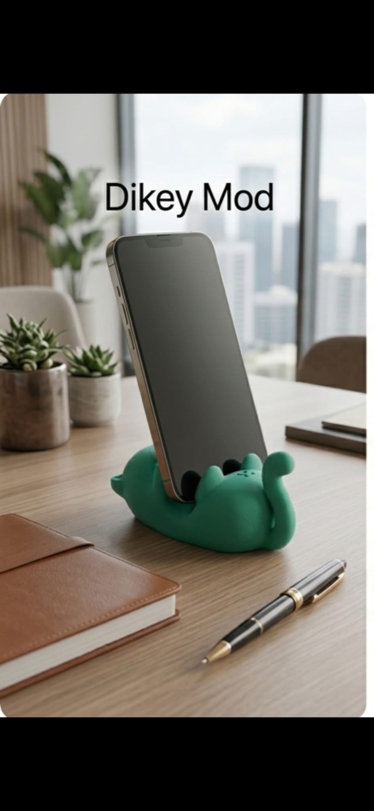 Sevimli Dostunuz: 3D Tasarım Kedi Telefon Tutucu 