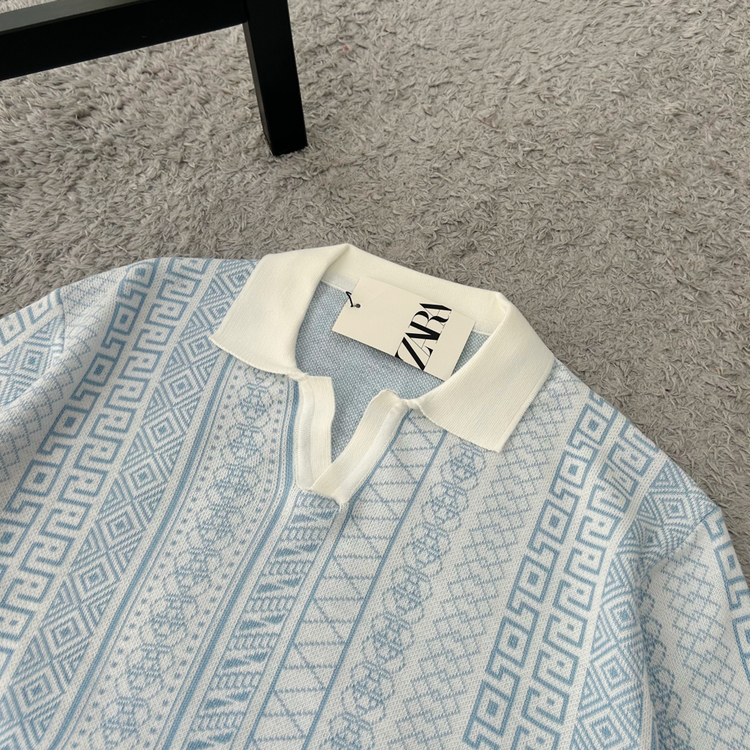 Zara Triko Polo Yaka T-Shirt