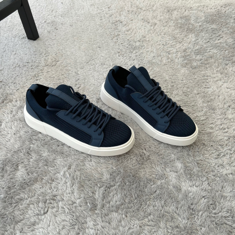 Triko Casual Premium Ayakkabı | Lacivert