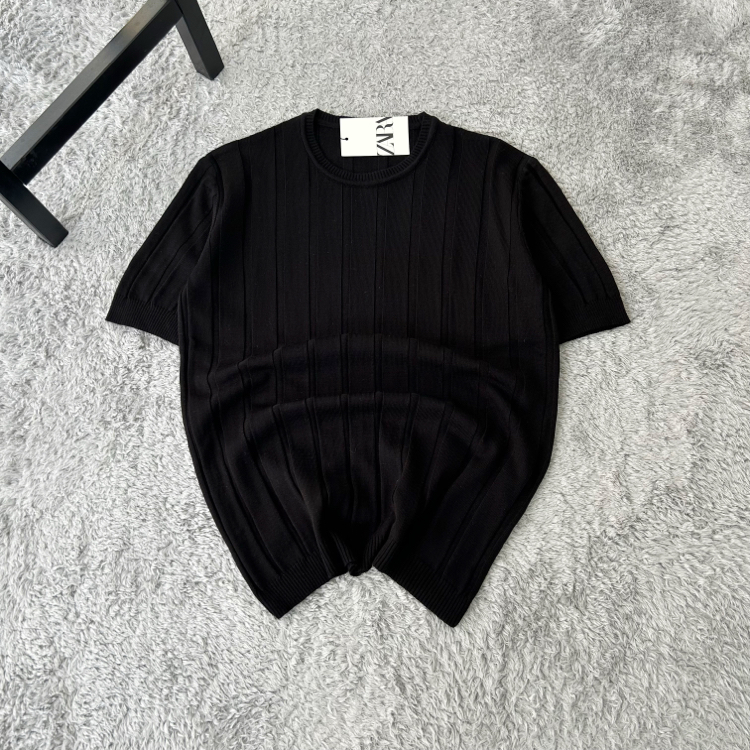 Zara Classic Basic Premium Triko T-Shirt