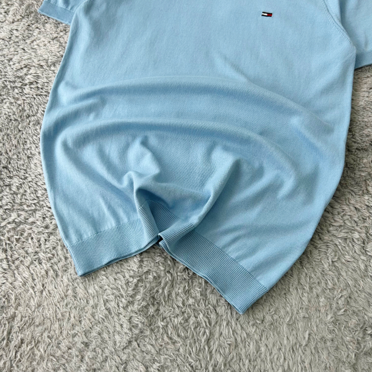 Tommy Hilfiger Triko Basic Premium T-Shirt | Bebe Mavisi