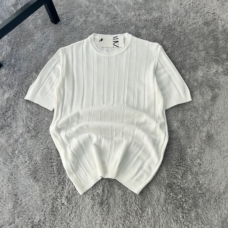 Zara Classic Basic Premium Triko T-Shirt