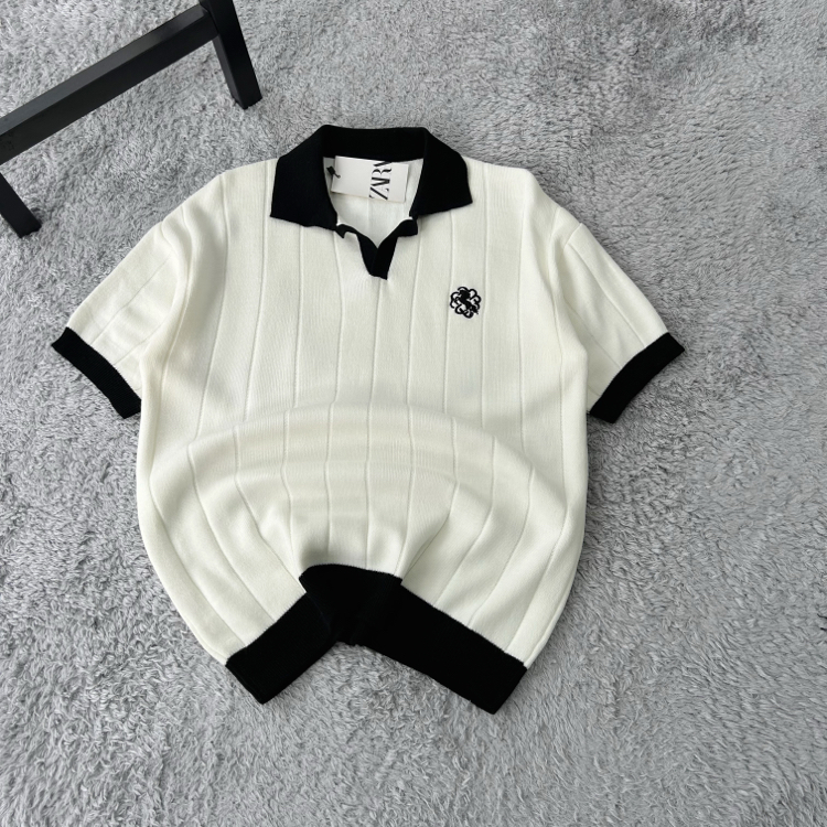 Zara Classic Triko Polo Yaka  T-Shirt