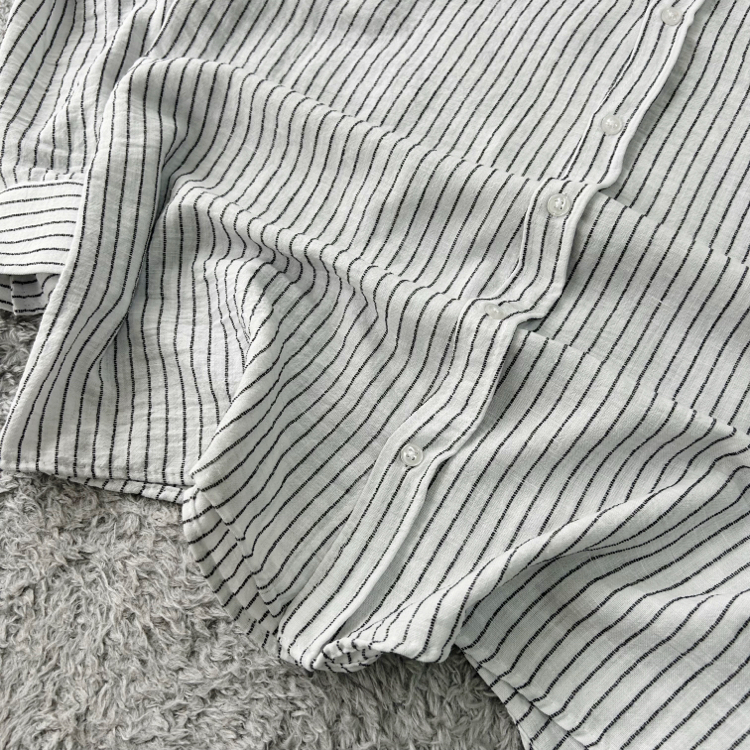 Zara Old Money Ham Keten Gömlek 