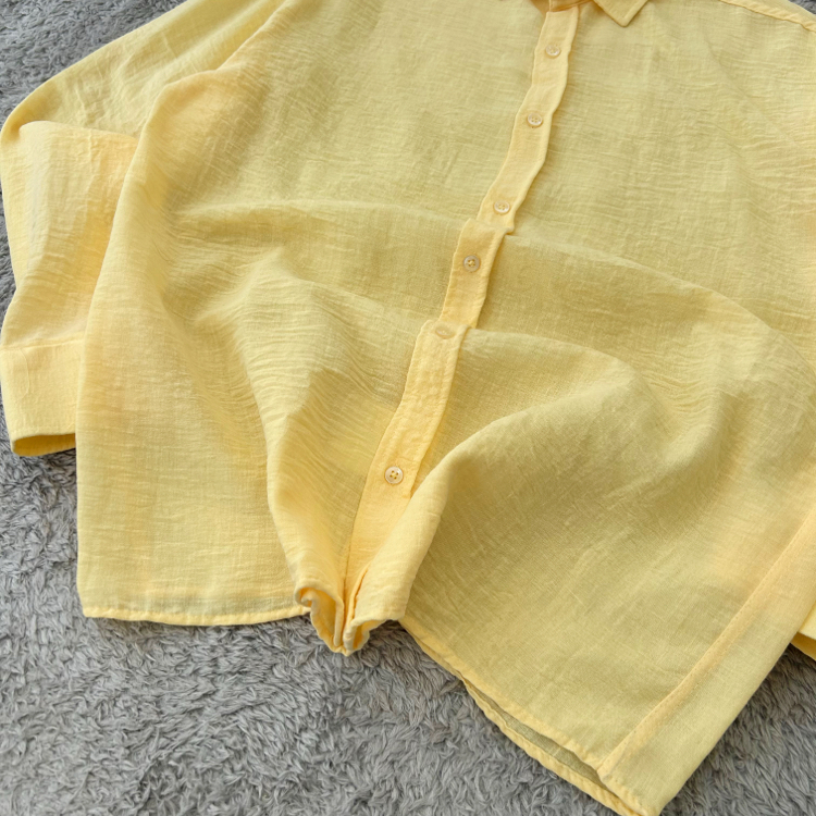 Zara Oversize Pera Keten Gömlek 