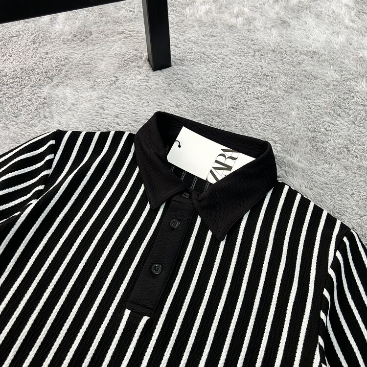 Zara Classic Triko Polo Yaka T-Shirt