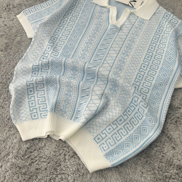 Zara Triko Polo Yaka T-Shirt