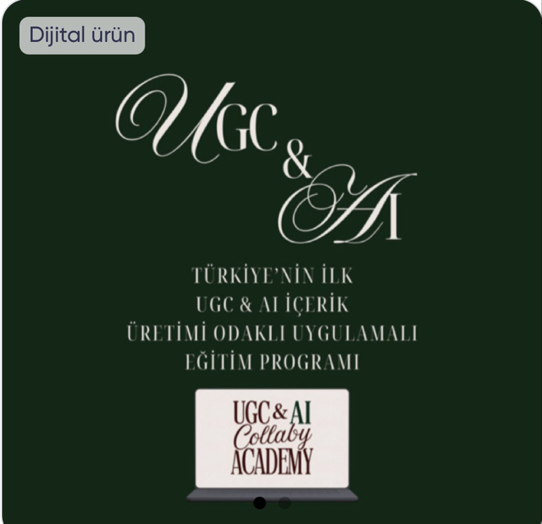 UGC & AI Collaby Academy Partner+1:1 Mentörlük