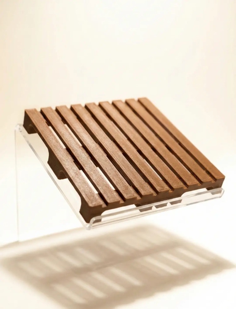 Mini Palet Bardak Altlığı - Ahşap Görünümlü Dekoratif Coaster