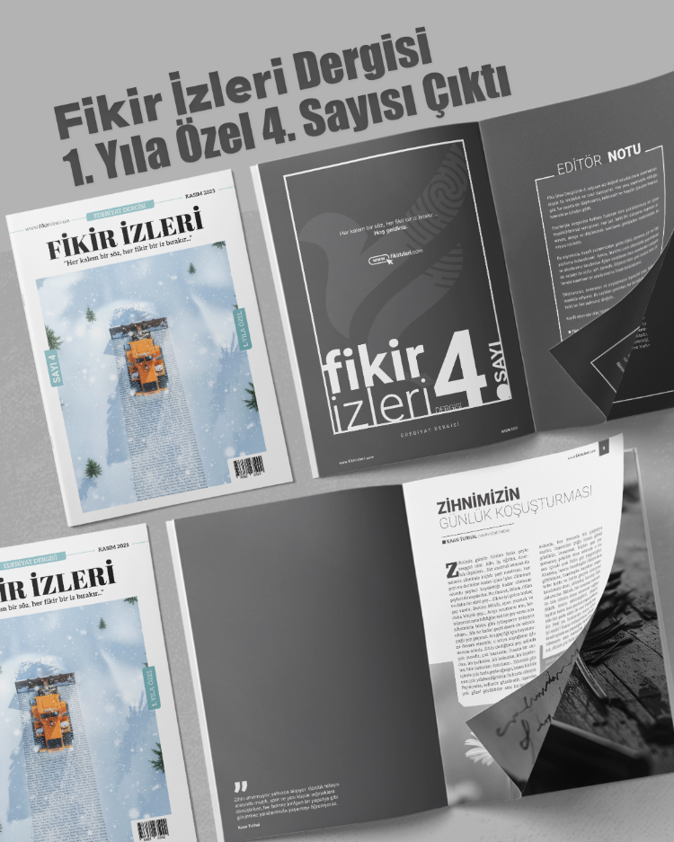 Fikir İzleri Dergisi Kış Sezonu 4. Sayısı Çıktı!