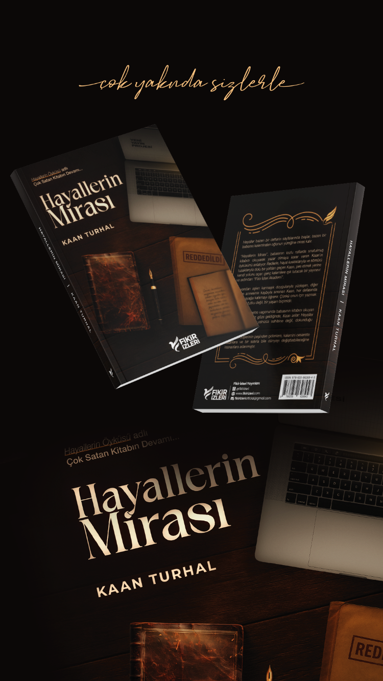 Kaan Turhal - Hayallerin Mirası - Satışta - (İMZALI KİTAP)