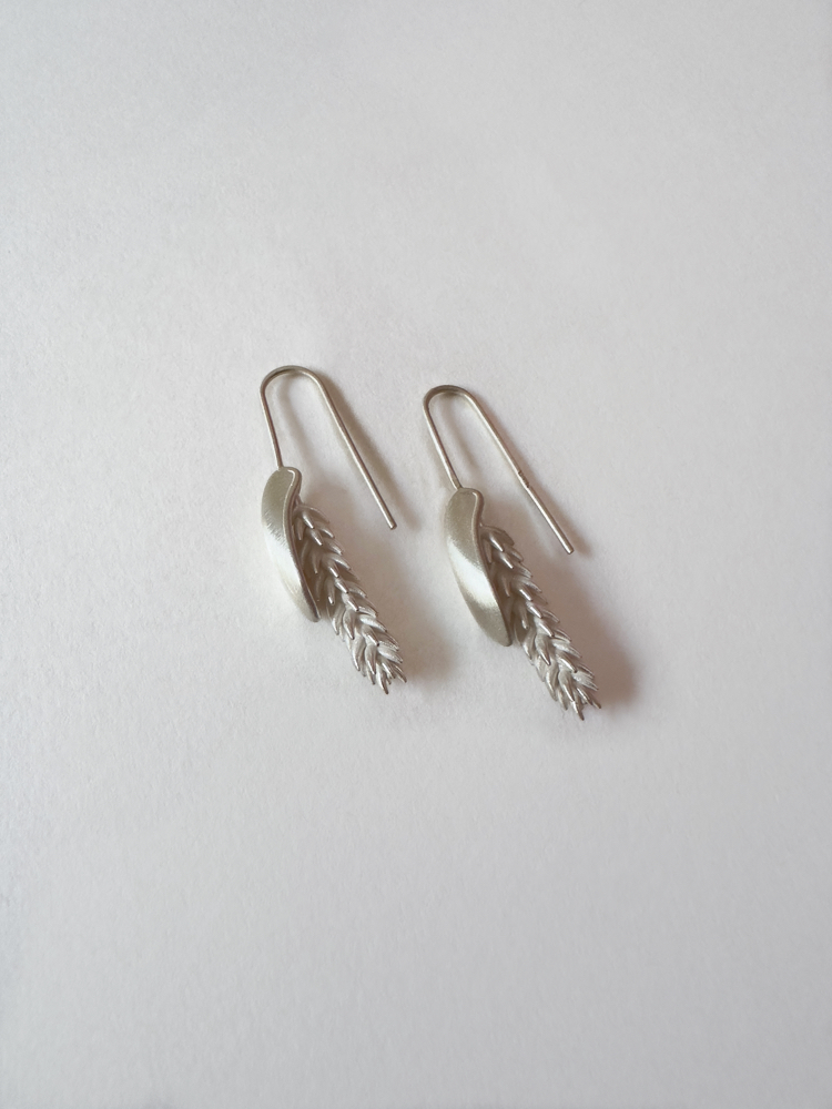 Spike Gümüş Küpe ~ Silver