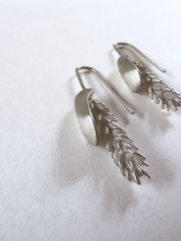 Spike Gümüş Küpe ~ Silver
