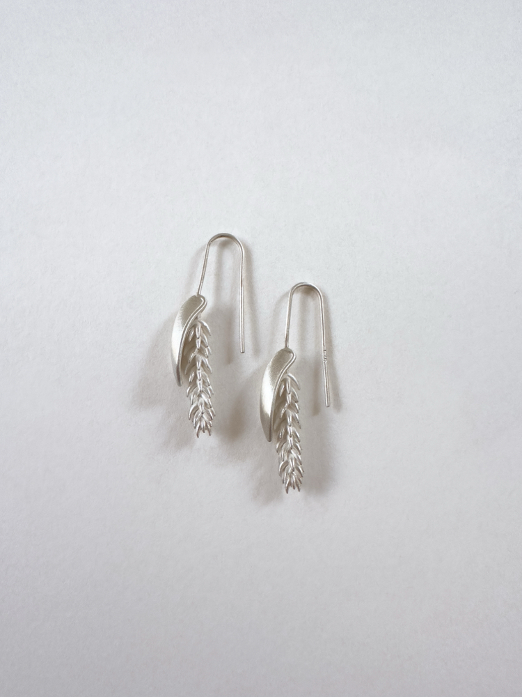 Spike Gümüş Küpe ~ Silver