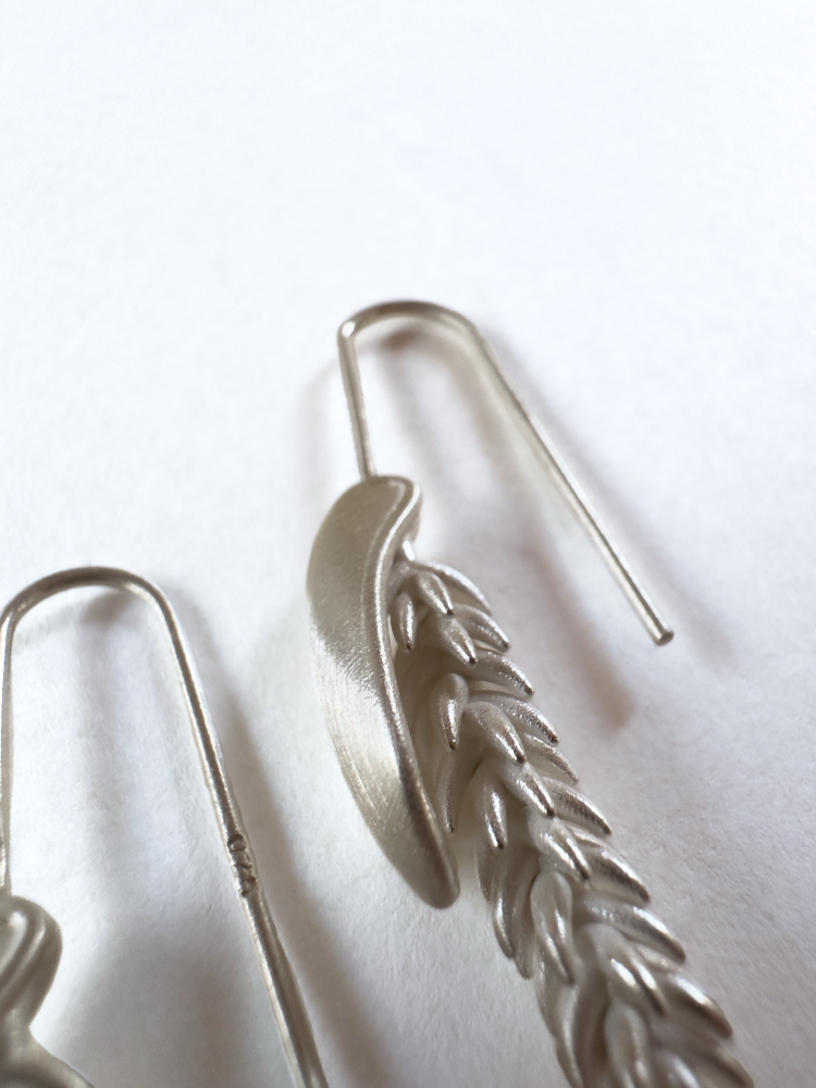 Spike Gümüş Küpe ~ Silver