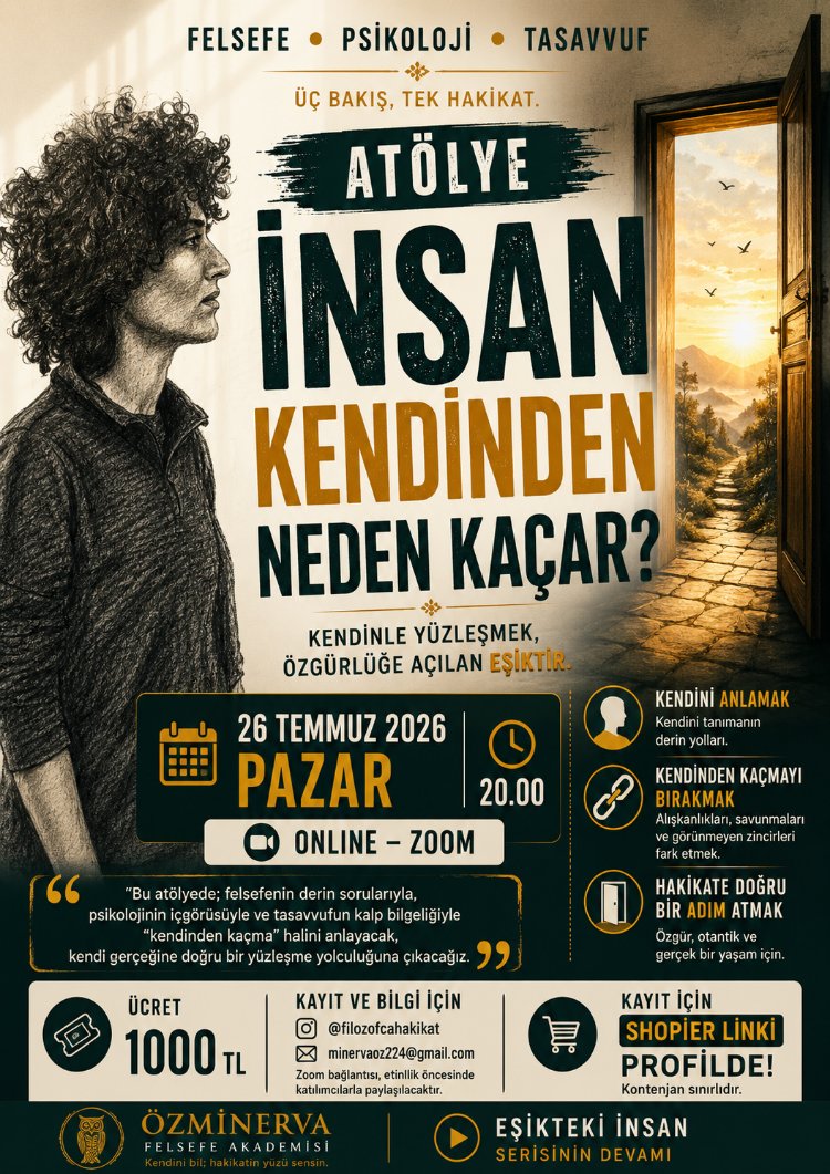 İNSAN KENDİNDEN NEDEN KAÇAR?