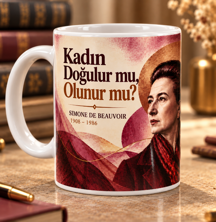 FELSEFİ DÜŞÜNÜR TASARIM KUPA