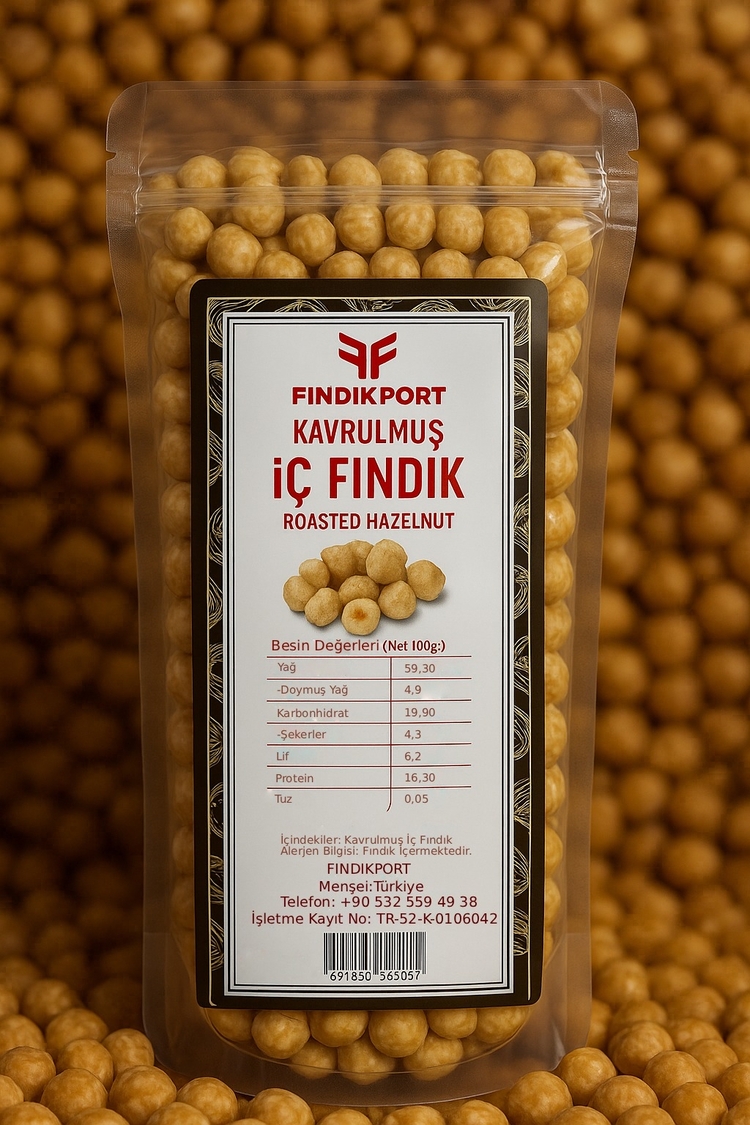  FINDIKPORT Kavrulmuş İç Fındık – 1 KG