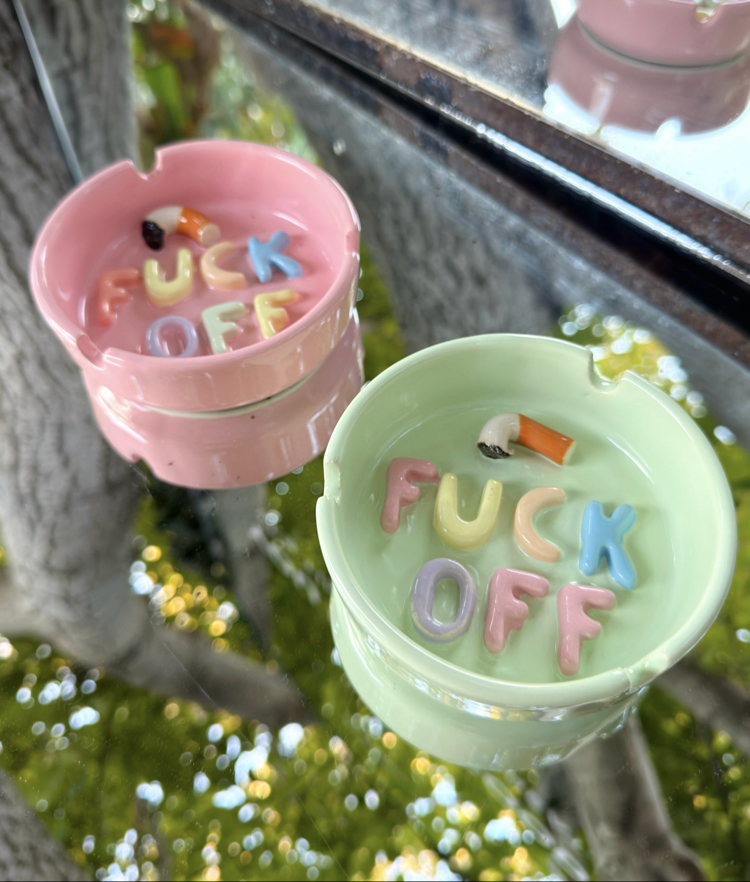 Seramik ‘Fuck Off’ Küllük