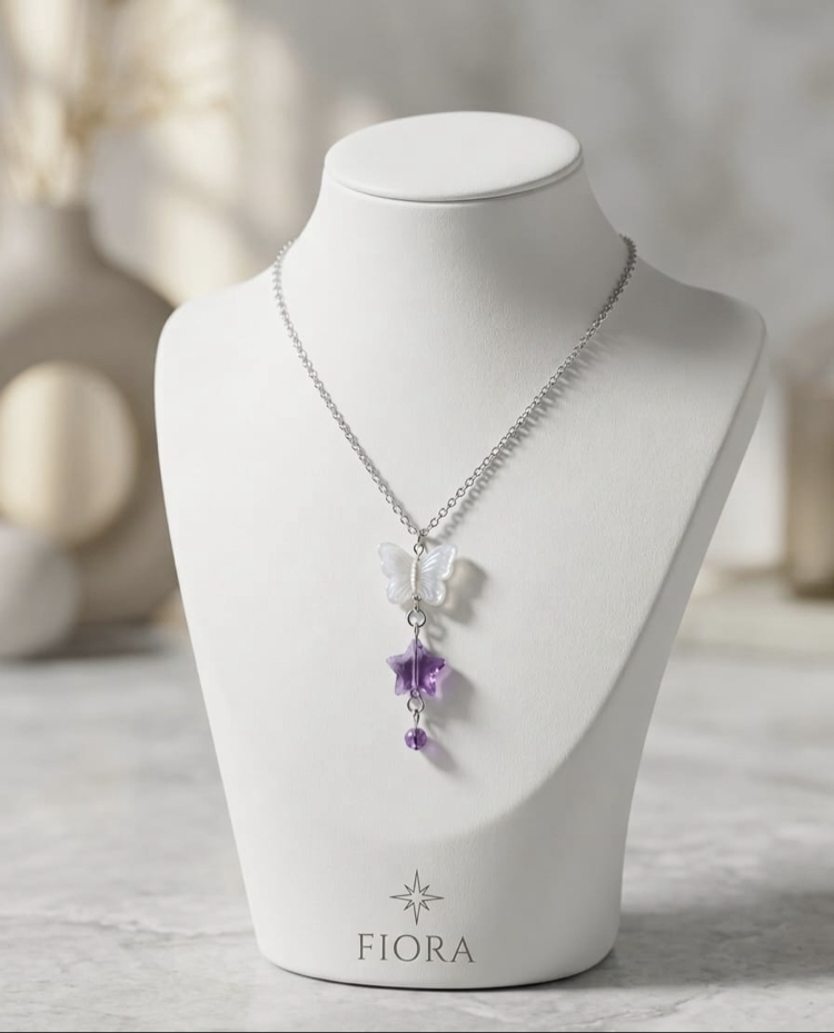 Aura Butterfly Kolye