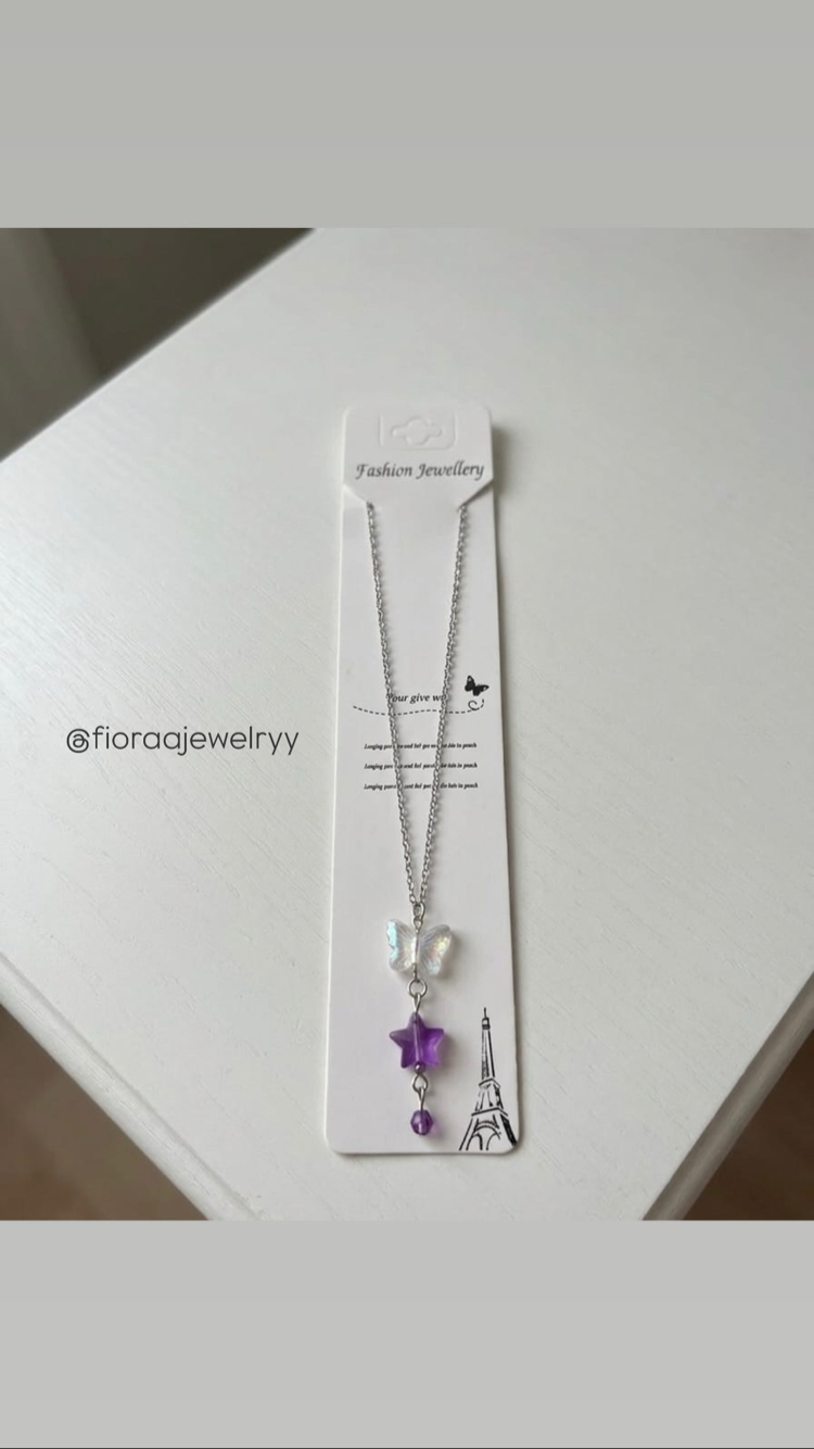Aura Butterfly Kolye
