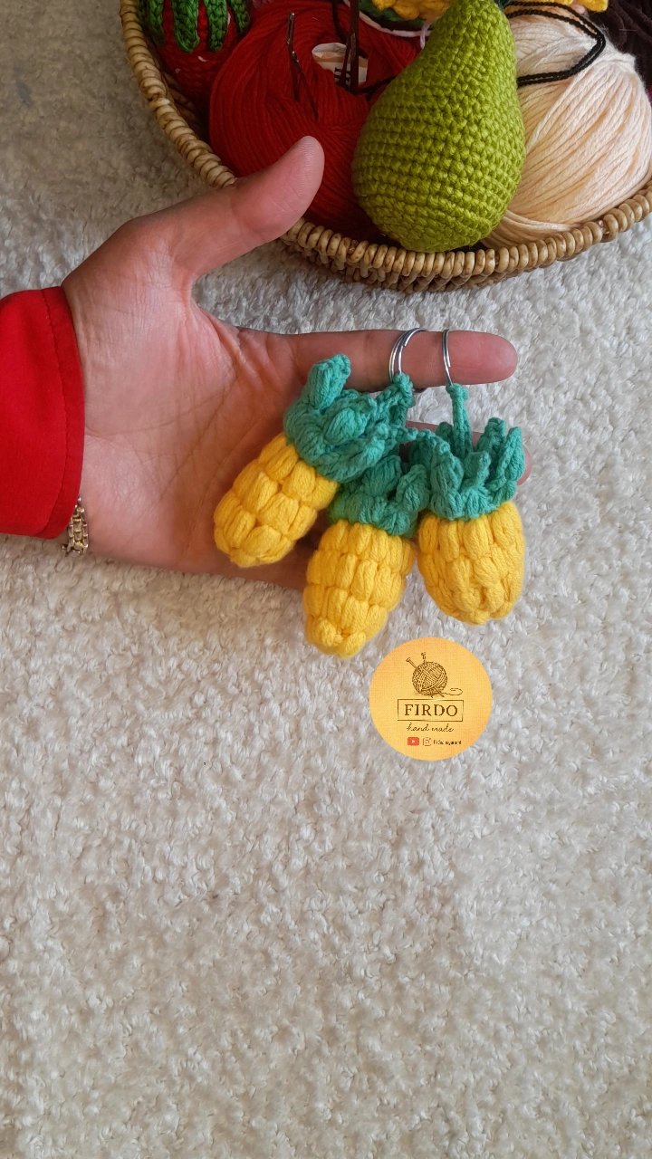 Ananas Anahtarlık