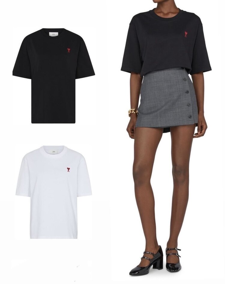 AMI PARIS oversize Tshirt 